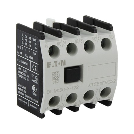 MOELLER / EATON DILM150-XHI22 277950 Вспомогательный контакт 2NO+2NC