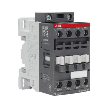 ABB NF22E-13 1SBH137001R1322 Силовое реле (Контактор) 2NO+2NC (Катушка 100-250V AC/DC)