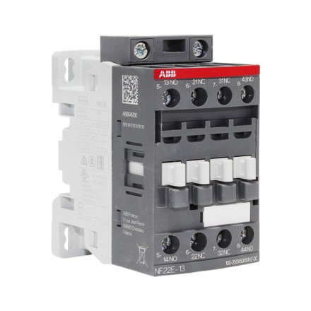 ABB NF22E-13 1SBH137001R1322 Силовое реле (Контактор) 2NO+2NC (Катушка 100-250V AC/DC)