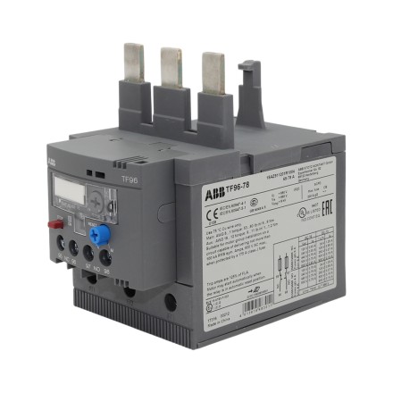 ABB TF96-78 1SAZ911201R1004 Тепловое реле перегрузки 65-78А