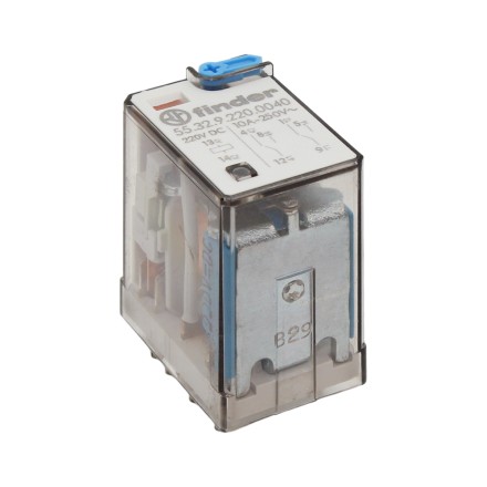 Finder 55.32.9.220.0040 Промежуточное реле 2CO 10А (= 220V DC)