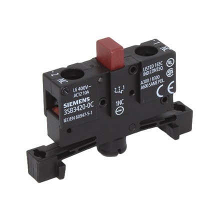 Siemens 3SB3420-0C Контактный блок 1NC