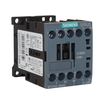 Siemens 3RT2518-1BM40 Контактор (Катушка 220V DC)