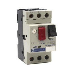 Telemecanique GV2M10 Автоматический выключатель с комбинированным расцепителем 4-6,3А