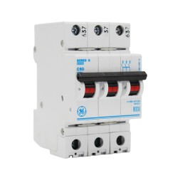 General Electric V/099-007350 622337 3P 50A (C) 10kA Автоматический выключатель