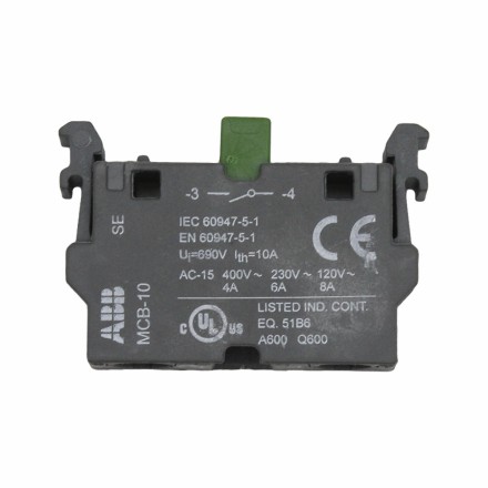 ABB MCB-10 1SFA611610R1001 Контактный блок 1NO