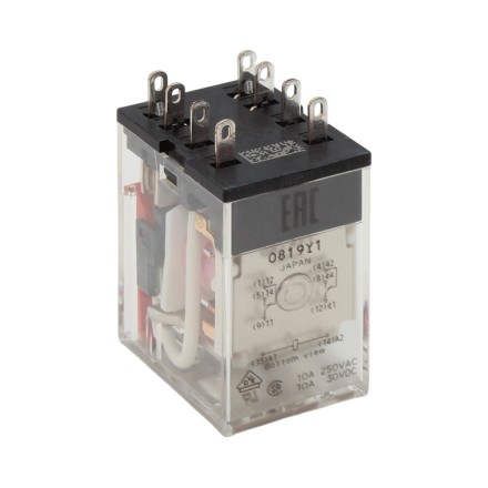 Omron MY2 Реле 24V AC (S) 2CO 10A