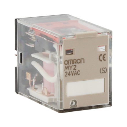 Omron MY2 Реле 24V AC (S) 2CO 10A