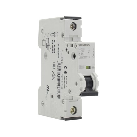 Siemens 5SY6110-8 1P 10A (D) 6kA Автоматический выключатель