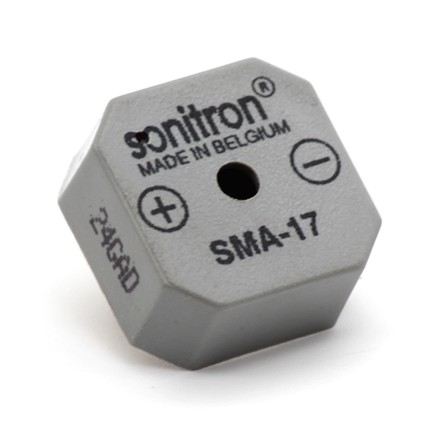 Sonitron SMA-17-P10, 17 мм, Пьезоизлучатель с генератором
