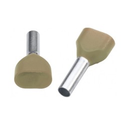Klemsan 572080 IKY 2x10-14 Наконечник изолированный (огнестойкий) 50 шт