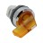 ABB M2SS5-21Y 1SFA611204R2103 Переключатель (корпус) желтый 2-х позиционный с фиксацией с подсветкой