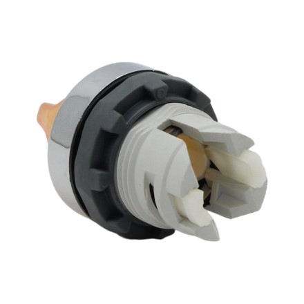ABB M2SS5-21Y 1SFA611204R2103 Переключатель (корпус) желтый 2-х позиционный с фиксацией с подсветкой