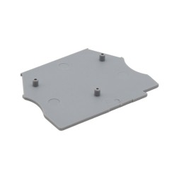 Klemsan NPP AVK 2,5-10 444120 Торцевая крышка для AVK 2,5-10 серая