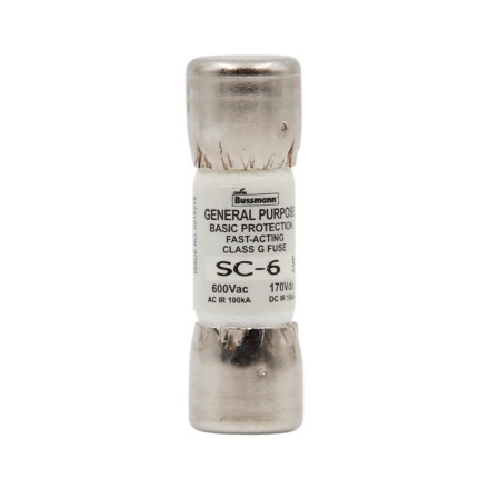 Bussmann SC-6 Предохранитель 600V AC 170V DC 6A