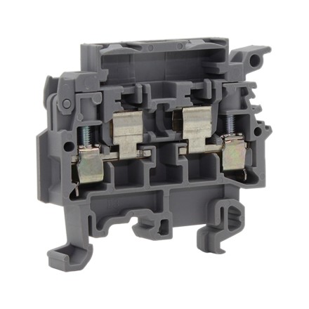ABB M4/8.SF 1SNA115657R2500 Клемма 4 мм² под предохранители 5х20 и 5х25 (серый)