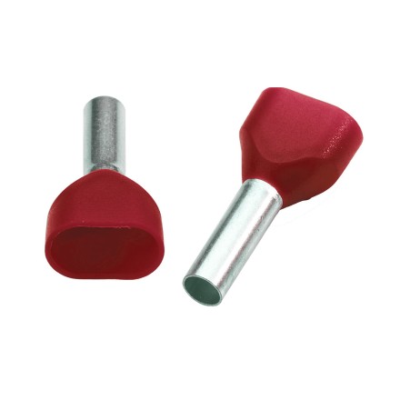 Klemsan 572040 IKY 2x 1,5-8 Наконечник изолированный (огнестойкий) 250 шт