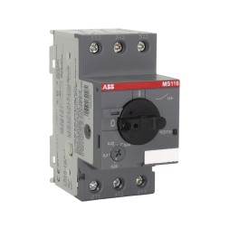 ABB MS116-0.4 1SAM250000R1003 Автоматический выключатель для защиты двигателя 0.25-0.40A