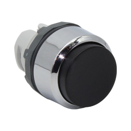 ABB MP3-20B 1SFA611102R2006 Кнопка черная выступающая (корпус) без фиксации без подсветкой