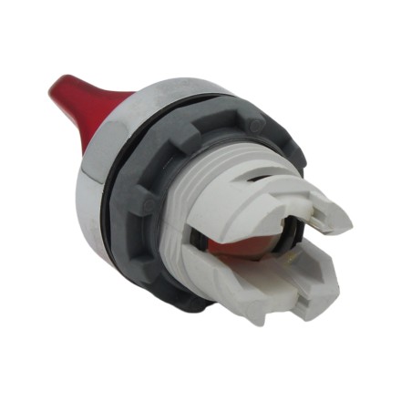 ABB M2SS2-21R 1SFA611201R2101 Переключатель (корпус) красный 2-х позиционный с фиксацией с подсветкой
