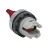 ABB M2SS2-21R 1SFA611201R2101 Переключатель (корпус) красный 2-х позиционный с фиксацией с подсветкой
