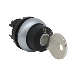 MOELLER / EATON  M22-WS 216881 Переключатель (корпус) 0-1 с ключом (без фиксации)