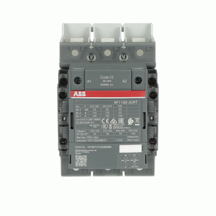 ABB AF116B-30RT-22-13 1SFL427062R1322 Контактор (Катушка 100-250V AC/DC)