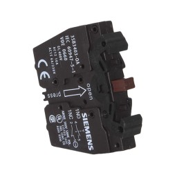 Siemens 3SB3403-0A Контактный блок 1NO+1NC