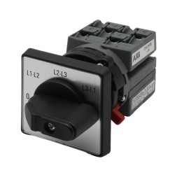ABB ONV3PB 1SCA022533R5680 Переключатель для вольтметра (0,L1-L2,L2-L3,L3-L1)