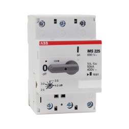 ABB MS225-4.0 1SAM151000R1008 Автоматический выключатель для защиты двигателя 2.5-4.0A