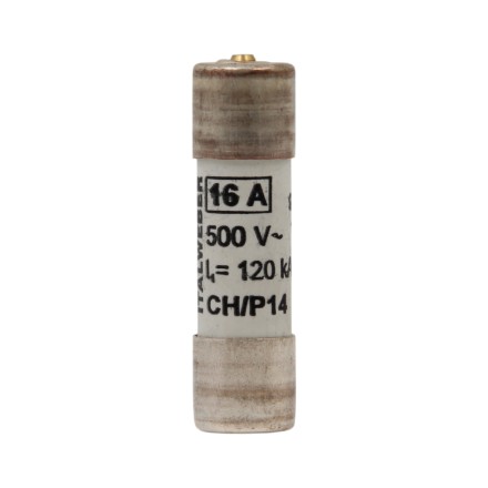 ITALWEBER 006711001 Предохранитель CH/P14 14x51 16A 500V
